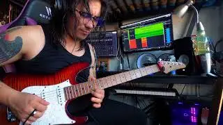 Go The Distances -  @MichaelBoltontv  - Dann Huff Guitar Solo Cover