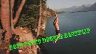 rope swing double backflip
