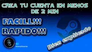 Como INSTALAR steam (crear cuenta) 2021 para PC