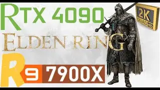 ELDEN RING UNLOCKED FPS  2K PC PERFORMANCE | RTX 4090 + 7900X BENCHMARK | MAXIMUM SETTINGS
