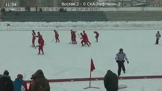 Хоккей с мячом. Высшая Лига. Восток (Арсеньев) - СКА-Нефтяник-2 (Хабаровск). 19 февраля 2023г.