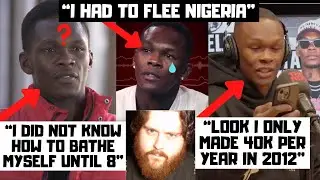 Israel Adesanya EXPOSED FOR LYING About Growing Up In Poverty AGAIN? "I Had To Flee My Country"