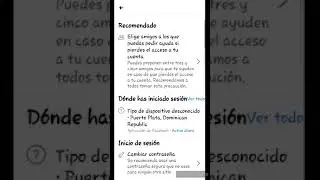 Como saber Donde han iniciado sesión en tu Facebook