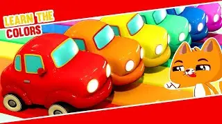 🚙 Learn the Colors with Catty and the Magic Cars | Superzoo