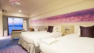 Amazing ocean view room and atrium at the official hotel of Disneyland in Japan | Grand Nikko Tokyo