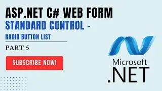 #5 ASP.NET C# WEB FORM- Control - RadioButtonList | #ITHW | #ASPNET