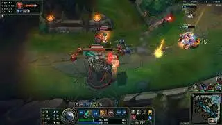 Ranked! Insane Blitz+Tristana + muzica și comentariu. Like, follow&share.