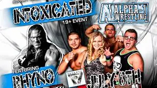 Alpha-1 Wrestling Presents: Intoxicated @ Club 77 - FULL SHOW