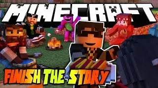 Minecraft Mini-Game FINISH THE STORY | #ChimpsOut4Rafiki!
