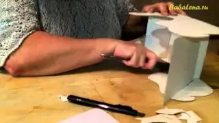 МК Санки Деда Мороза. Шаг 1, часть 2.