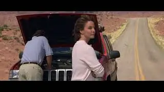 Breakdown (1997) Stranded on a Desert Road scene with Kurt Russell and Kahtleen Quinlan