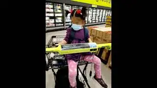 James Cheng and Jacqueline Cheng freshco shopping cart too lazy to walk live tilapia fish tank