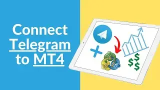التداول بنسخ الصفقات من التليجرام الى حسابك اوتوماتيك ج1|Copy Telegram trading signals to MT4