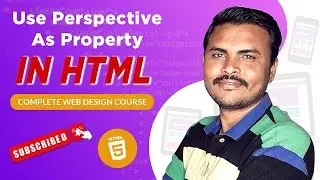 how to use perspective as separate property in css | css tutorial for beginners in hindi 