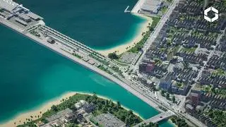 Railway Harbour and Old Town Plaza: My First Try with Detailing Mods – Sunny Isle