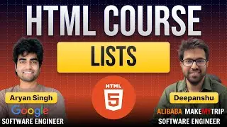 HTML Lists || HTML Series in Hindi