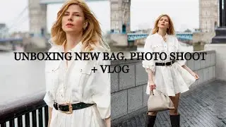 NEW BAG UNBOXING, PHOTO SHOOT + VLOG/ Eva McMahon