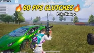 60 FPS CLUTCHES🔥 PUBG MONTAGE | @bangali-op