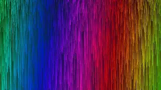 WebGL rainbow rain animation in HTML5 Canvas and JavaScript