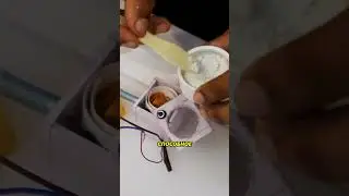 Создал самую крошечную стиральную машину