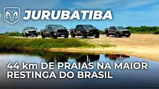Aventura 4x4 com 4 RAMs no Parque Nacional da Restinga de Jurubatiba