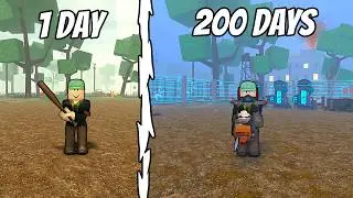 Survive the Apocalypse (0-200 Days) - Gameplay | Roblox