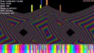 [Vanta Black MIDI] Level exclaim ex yaju ver | 1.14 trillion notes