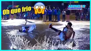😱 DANZAN en PLENA LLUVIA en TACA 2024 🎶