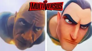 ALL Black Adam References In Multiversus