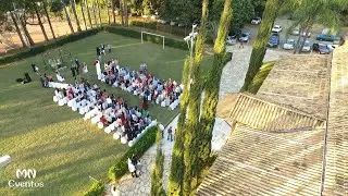 Casamento com Drone em Passos MG - Karina e Douglas