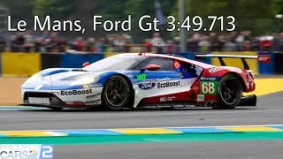 Project Cars 2 Le Mans Ford Gt (Gte class) 3:49.713 + Setup