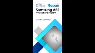 Samsung Galaxy A52 No display problem, fixed