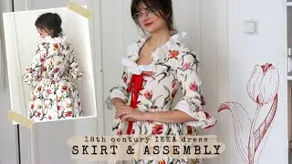 Almost Done! 🧵 Assembling The 18th Century IKEA Dress