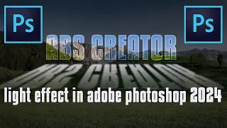 light effect in adobe photoshop 2024