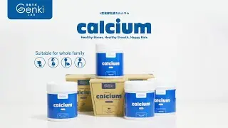 Healthy Bones, Healthy Growth, Happy Family [Genkilab Calcium Powder]