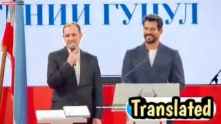 Burak Ozcivit Speech & Interview Translation in Moldova