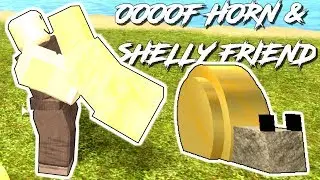 UNLOCKING THE THE OOF HORN & SHELLY FRIEND (FIFTH & SIXTH REBIRTH) Roblox Booga Booga