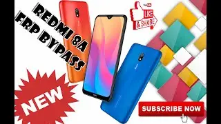 REDMI 8A FRP BYPASS