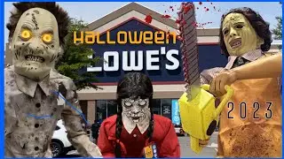 Lowe’s Halloween 2023 Store Tour 4K Animatronics & Decor Walkthrough (Short Pump & Gordonsville, VA)