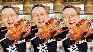 Spend 2 hours roasting a crispy roasted squab