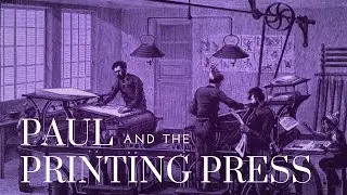 Paul and the Printing Press | Dark Screen Audiobooks for Sleep