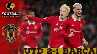 MAN UTD 2-1 BARCELONA | TEN HAAG DOING BITS! | BRAZILIAN SAMBA SETTINGS! 🇧🇷🇧🇷