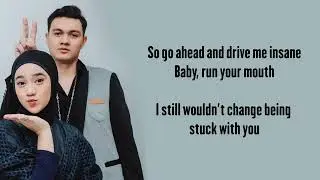 Nabila ft Paul - STUCK WITH YOU (Justin Bieber ft Ariana Grande) // Lirik lagu // Indonesia Idol