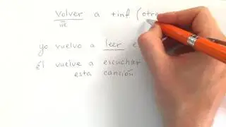 volver a inf. Снова