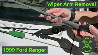 Wiper Arm Removal and Installation: 1999 Ford Ranger