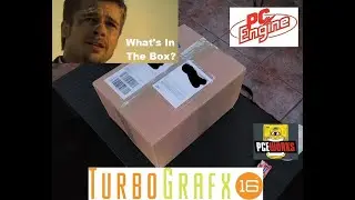 Whats in the box? A PCE Works Promo Package Unboxing! Turbografx 16 and PC - Engine Goodies!