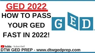 GED 2024 - HOW TO PASS YOUR GED FAST !!