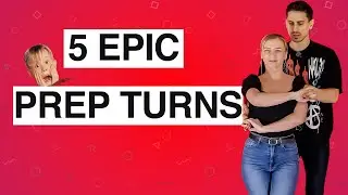 5 Epic Prep Turns to Level Up your Bachata Skills | Marius&Elena Bachata Tutorial