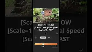 Speed Tool in InShot | Inshot Tutorial | #shorts #inshot #videoediting