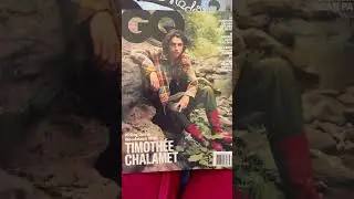 What’s it worth? Timothée Chalamet GQ Magazine - New Willy Wonka Movie